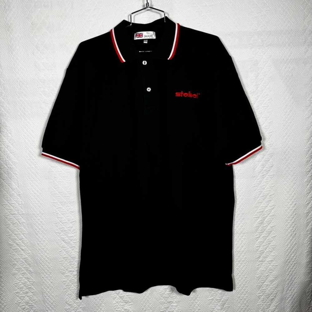Jaguar Of London Stebel Black Polo Shirt XXL